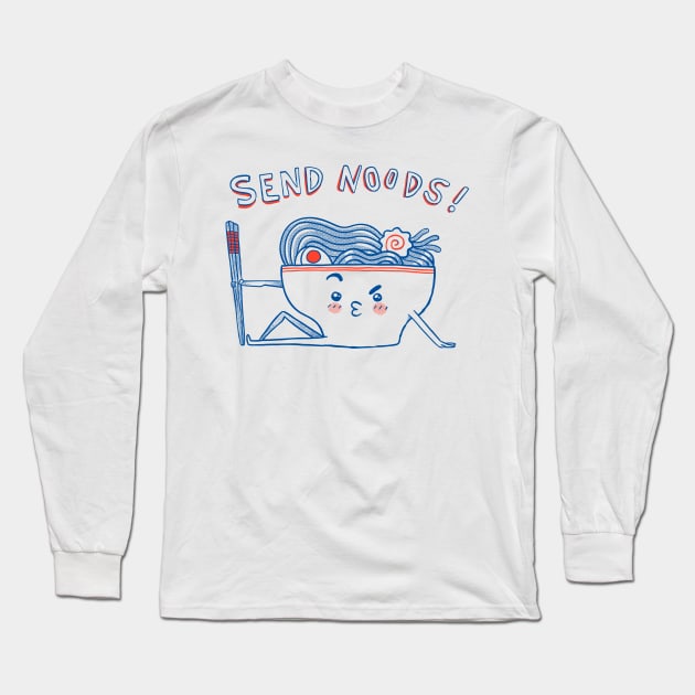 Send noods Long Sleeve T-Shirt by ppmid